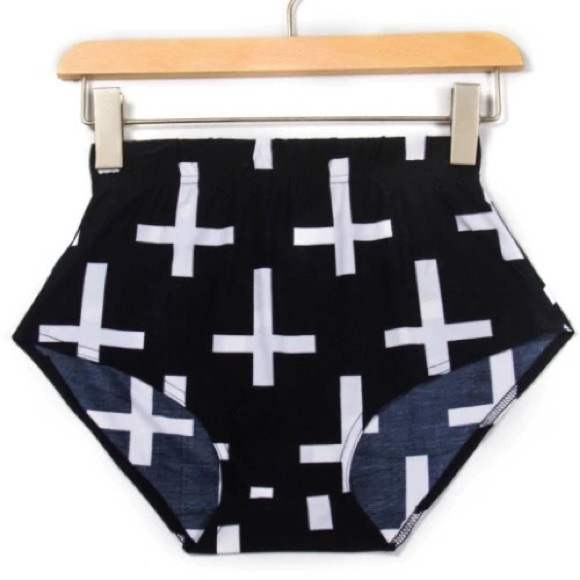 Kitty Cat cute design High waisted raver/ EDM. NWT. Size small - Picture 2 of 5